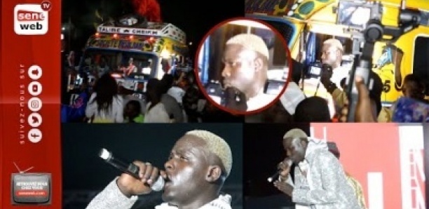 Ngaaka Blinde débarque en car rapid a son concert....