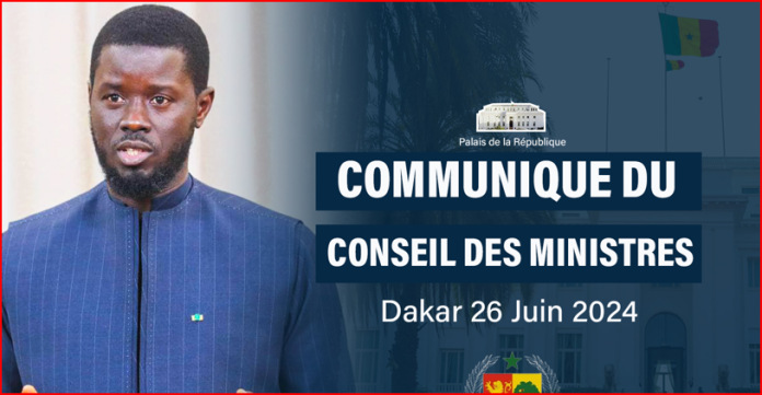 Conseil des ministres